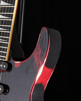 Used 1984 Jackson USA Soloist Axes of Evil Black Pearl