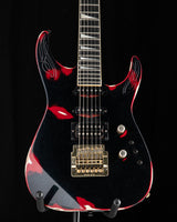 Used 1984 Jackson USA Soloist Axes of Evil Black Pearl