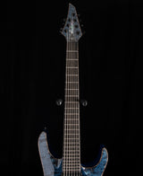 Used Jackson USA Signature Chris Broderick Soloist 7 Transparent Blue