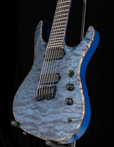 Used Jackson USA Signature Chris Broderick Soloist 7 Transparent Blue