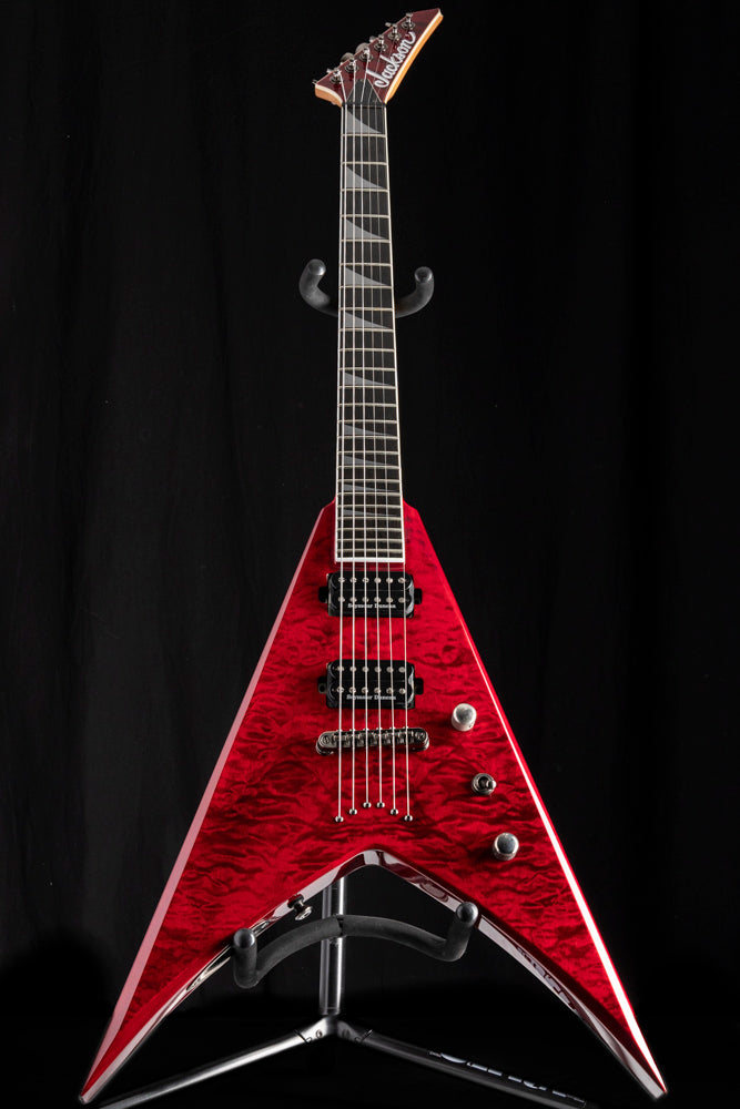 Used Jackson Pro Series King V Quilt Maple Transparent Red