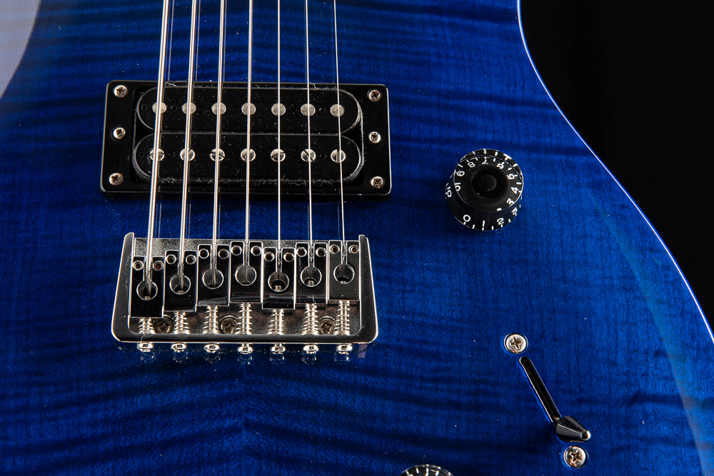 ギター Paul Reed Smith SE SVN Seven 7string Used Paul Reed Smith SE SVN 7-String Blue