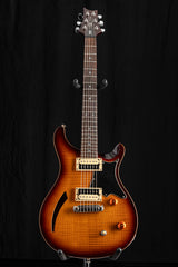 Used Paul Reed Smith SE Custom Semi-Hollow Tobacco Sunburst