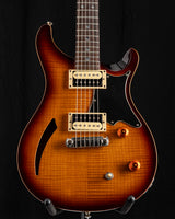 Used Paul Reed Smith SE Custom Semi-Hollow Tobacco Sunburst