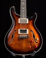 Used Paul Reed Smith SE Hollowbody II Piezo Black Gold Burst