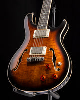 Used Paul Reed Smith SE Hollowbody II Piezo Black Gold Burst