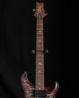 Used Paul Reed Smith Wood Library Custom 24 Satin Charcoal Purpleburst