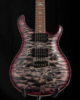 Used Paul Reed Smith Wood Library Custom 24 Satin Charcoal Purpleburst