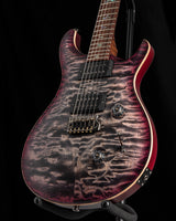 Used Paul Reed Smith Wood Library Custom 24 Satin Charcoal Purpleburst