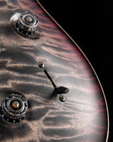 Used Paul Reed Smith Wood Library Custom 24 Satin Charcoal Purpleburst