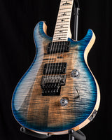 Used Paul Reed Smith Wood Library Custom 24 Floyd Charcoal Blue Burst Brian's Guitars Limited