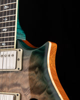 Used Paul Reed Smith Private Stock Dweezil Zappa Custom 24 Semi-Hollow Limited Glacier Blue Smoked Burst