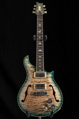 Used Paul Reed Smith Private Stock Dweezil Zappa Custom 24 Semi-Hollow Limited Glacier Blue Smoked Burst