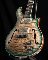 Used Paul Reed Smith Private Stock Dweezil Zappa Custom 24 Semi-Hollow Limited Glacier Blue Smoked Burst