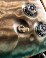 Used Paul Reed Smith Private Stock Dweezil Zappa Custom 24 Semi-Hollow Limited Glacier Blue Smoked Burst