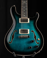 Used Paul Reed Smith SE Hollowbody II Piezo Peacock Blue Burst