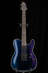 Used Schecter Diamond Series Hellraiser Hybrid PT Ultra Violet