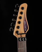 Used Schecter Guitar Research Sunset 24 Violet Ice