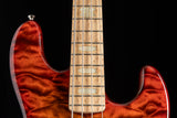 Used Spector Coda 4 Deluxe Dark Cherry Sunburst