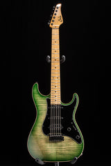 Used Suhr Custom Standard HSS Faded Trans Green Burst