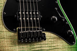 Used Suhr Custom Standard HSS Faded Trans Green Burst