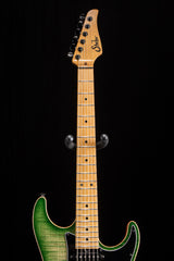 Used Suhr Custom Standard HSS Faded Trans Green Burst