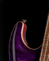 Used Suhr Custom Standard Carve Top Trans Purple Burst