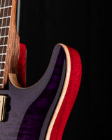 Used Suhr Custom Standard Carve Top Trans Purple Burst