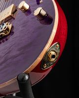 Used Suhr Custom Standard Carve Top Trans Purple Burst