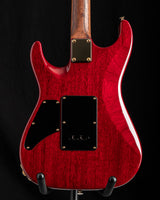 Used Suhr Custom Standard Carve Top Trans Purple Burst