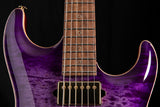 Used Suhr Custom Standard Carve Top Trans Purple Burst