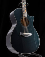 Used Taylor Custom Grand Concert C22ce Dark Turquoise Metallic