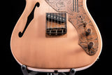 Used James Trussart Deluxe Steelcaster Antique Copper Roses