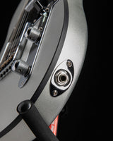 Used G&L Custom ASAT Classic Silver Metallic Satin Frost