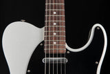 Used G&L Custom ASAT Classic Silver Metallic Satin Frost