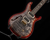 Used Paul Reed Smith 40th Anniversary Custom 24-08 Semi-Hollow Charcoal Cherry Burst