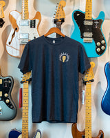 Brian's Guitars "Psychic" Heather Midnight Navy T-Shirt
