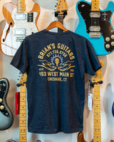 Brian's Guitars "Psychic" Heather Midnight Navy T-Shirt
