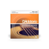 D'Addario XL Phosphor Bronze Acoustic Guitar Strings