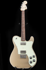 Used Fender Chris Shiflett Telecaster Deluxe Shoreline Gold