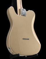 Used Fender Chris Shiflett Telecaster Deluxe Shoreline Gold