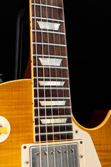 Used 2001 Gibson Custom Shop Les Paul 1958 Reissue R8 Flame Top Lemon Burst