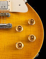 Used 2001 Gibson Custom Shop Les Paul 1958 Reissue R8 Flame Top Lemon Burst