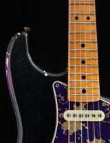 Used Fender Custom Shop 1969 Black/Purple Paisley Stratocaster Masterbuilt by Dale Wilson