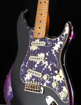 Used Fender Custom Shop 1969 Black/Purple Paisley Stratocaster Masterbuilt by Dale Wilson