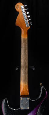 Used Fender Custom Shop 1969 Black/Purple Paisley Stratocaster Masterbuilt by Dale Wilson