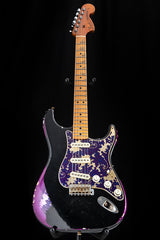 Used Fender Custom Shop 1969 Black/Purple Paisley Stratocaster Masterbuilt by Dale Wilson