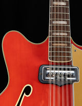 1967 Fender Coronado XII Trans Orange Vintage Electric Guitar