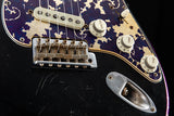 Used Fender Custom Shop 1969 Black/Purple Paisley Stratocaster Masterbuilt by Dale Wilson