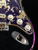 Used Fender Custom Shop 1969 Black/Purple Paisley Stratocaster Masterbuilt by Dale Wilson